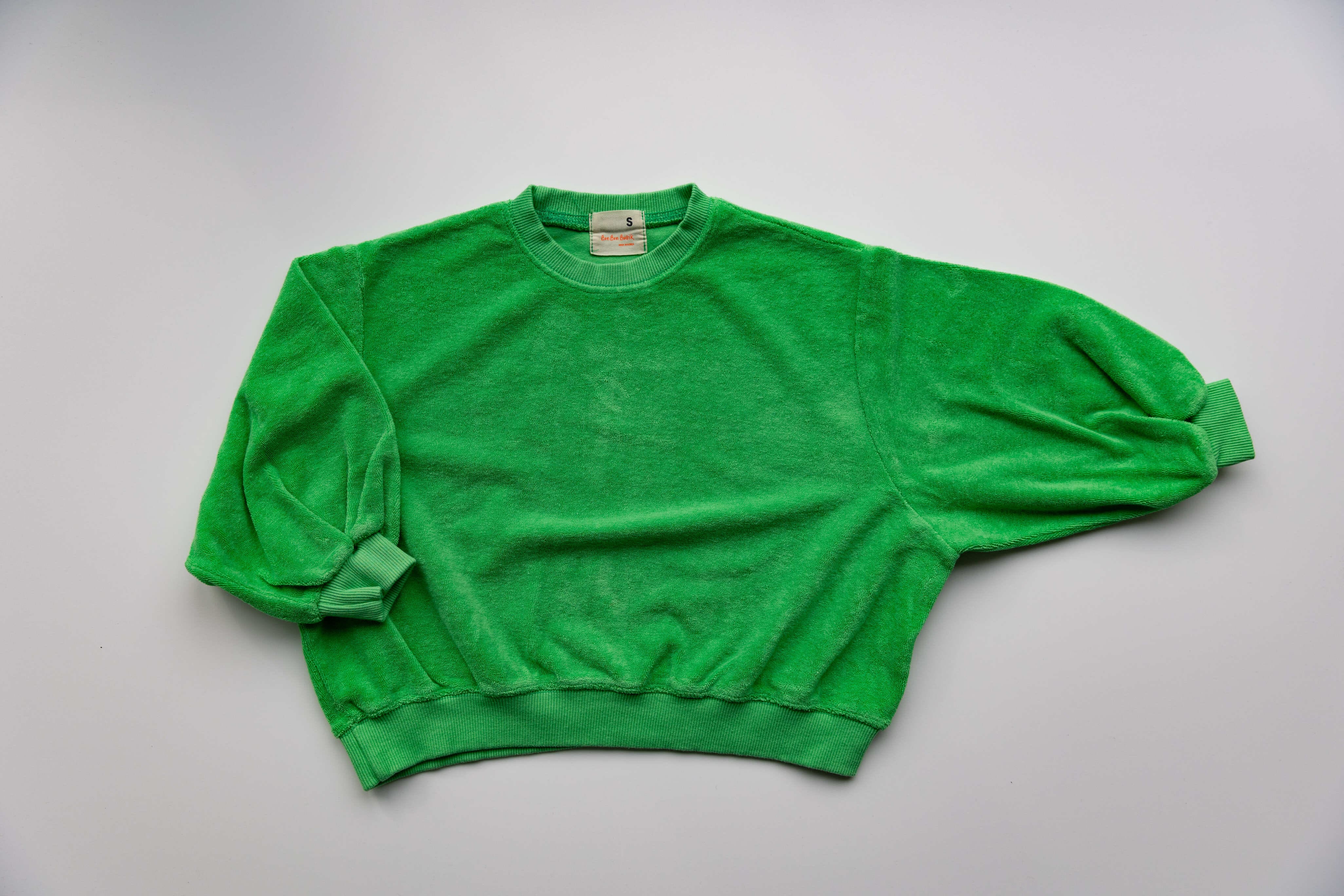Terry Sweatshirt green – Sunday Forever
