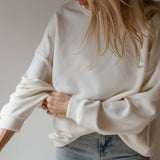 Valerie soft sweater white