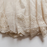 Lace Tutu Skirt cream