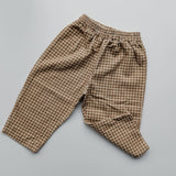 Check Pants beige