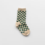 Checker Board Socks green