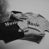 Music Sweatshirt melange